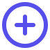 Plus circle double